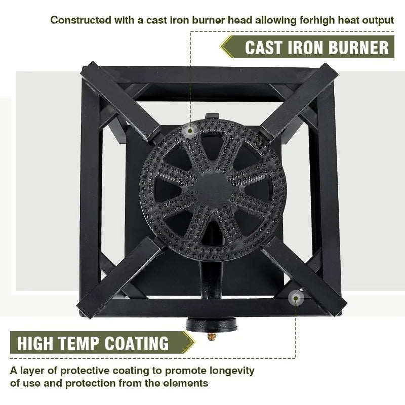 Bestfire 260000 BTU Outdoor Propane Gas Stove for Ultimate Cooking Performance
