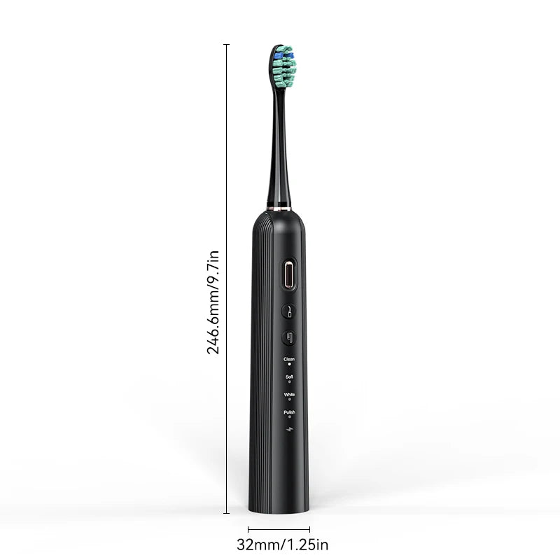 Sonic Smile Electric Toothbrush for Advanced Teeth Whitening
