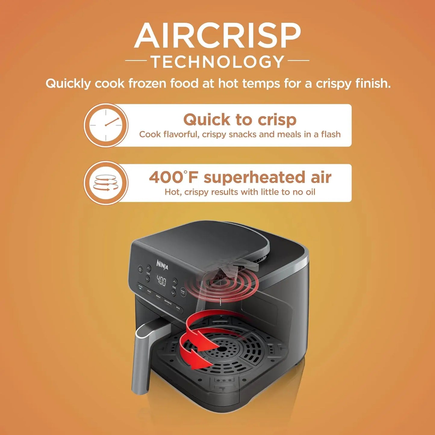 Air Fryer Pro 5-in-1 With 5 QT Versatile Capacity