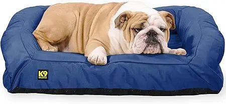 Durable Water Resistant Dog Bed with Nonskid Bottom