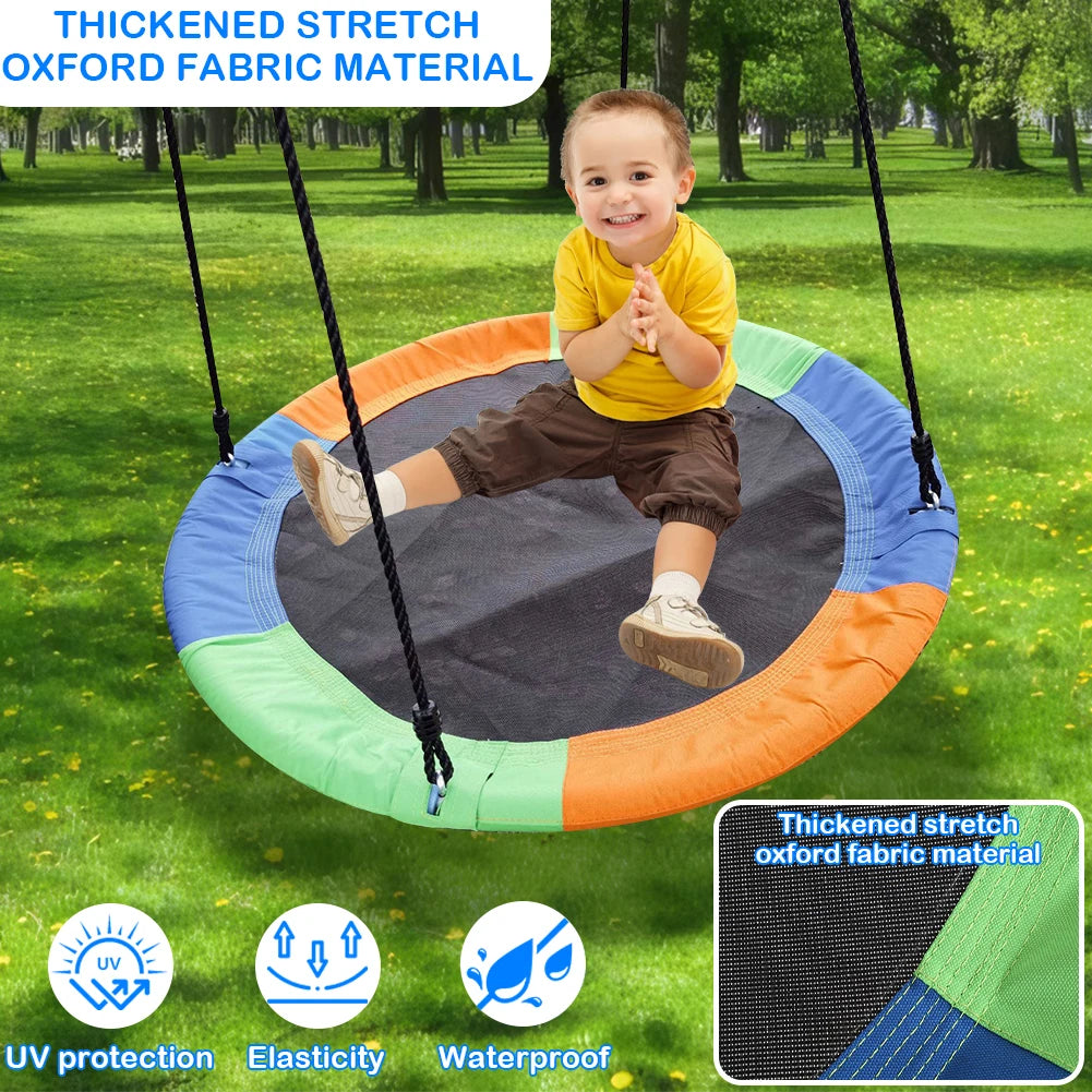 Flying Swing Set for Kids and Adults - Durable 900D Oxford Design