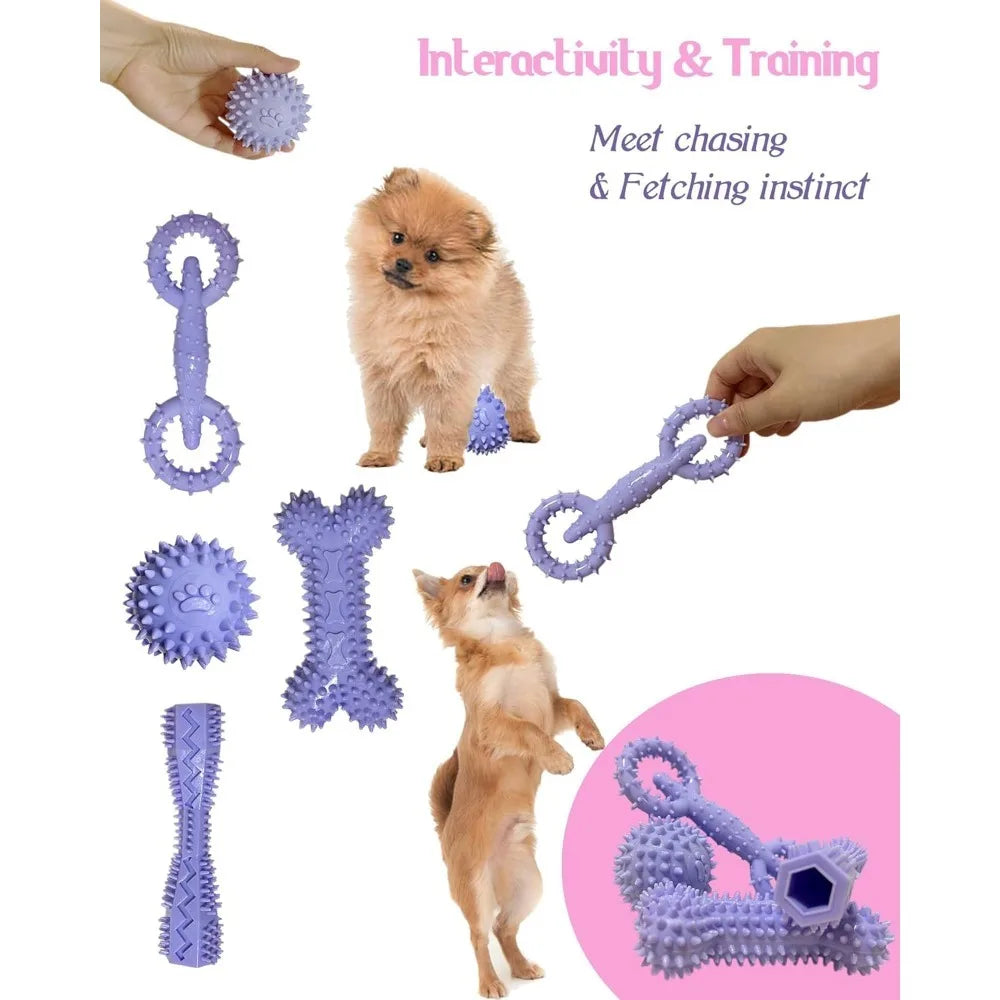 PuppyJoy Chew Toy for Teething Puppies and Dental Health