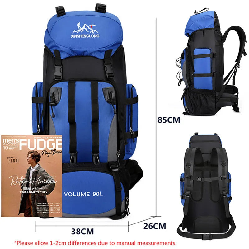 AdventurePro 90L Waterproof Hiking Backpack for Ultimate Comfort