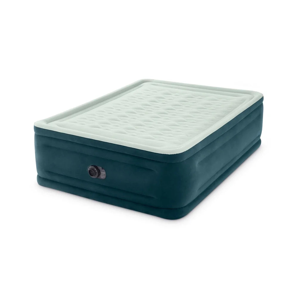 Queen Air Mattress With Built-In Pump Puncture Resistant