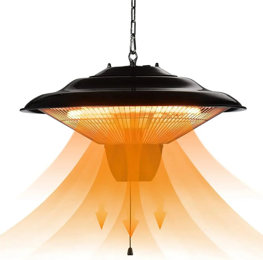 Patio Heater 1500W Infrared Waterproof Ceiling Mount