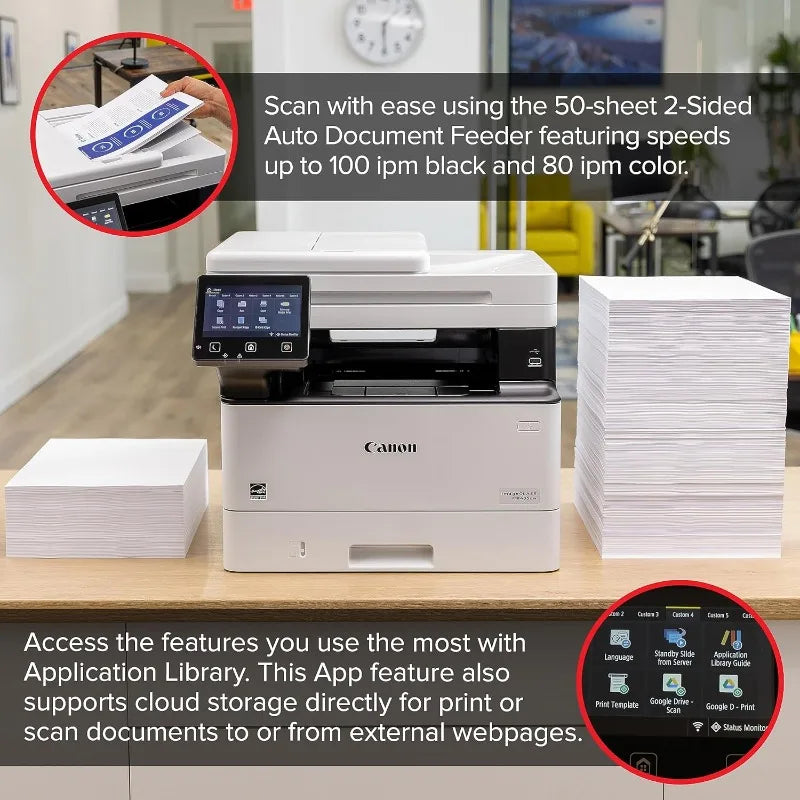 Monochrome Wireless Laser Printer with Fast 42 PPM Printing