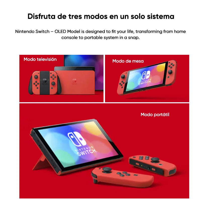 Nintendo Switch OLED Portable Console With Enhanced Audio