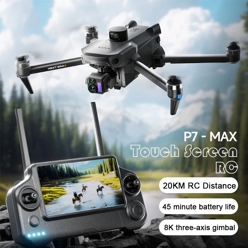 P7 MAX High-End GPS Drone 8K Video with Remote Control