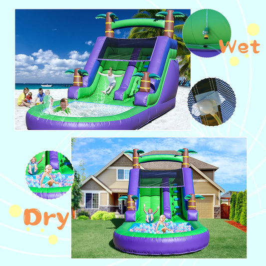 Children's Inflatable Water Slide for Backyard Fun