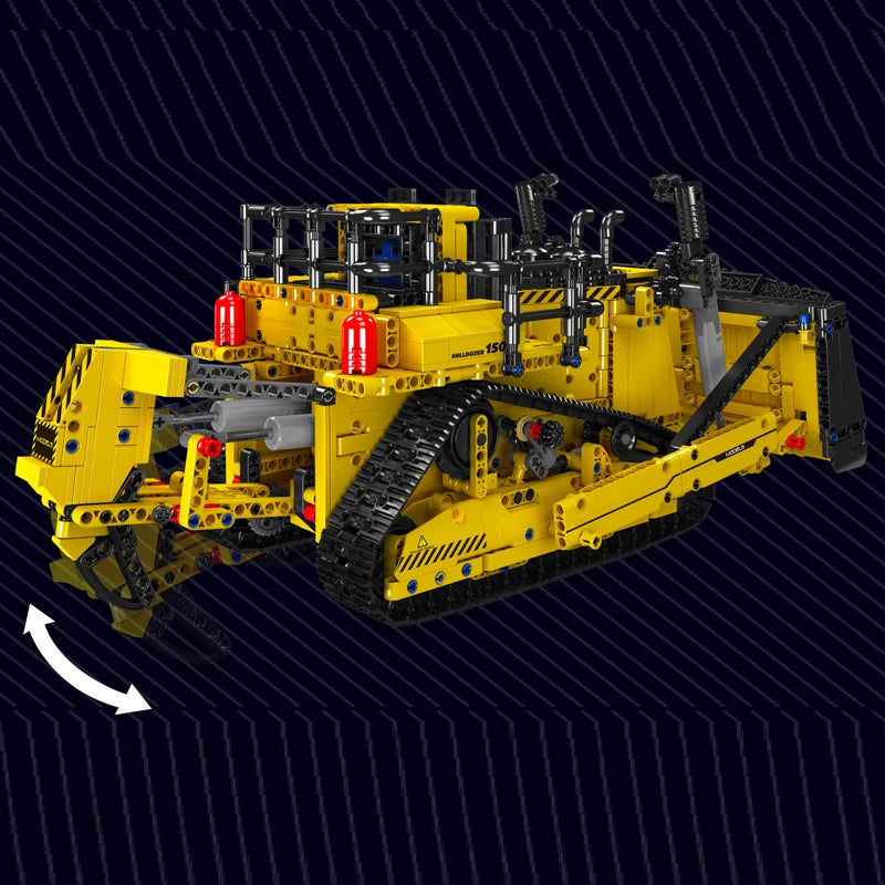 Mould King 15084 App Remote Controlled Bulldozer Set