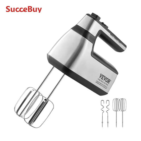 Cordless Electric Hand Mixer For Baking Whips Smoothly