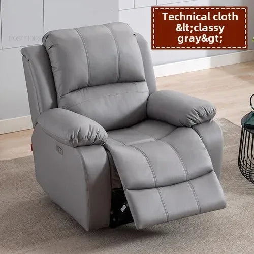 ComfortPro Multifunctional Reclining Sofa with Electric Rocking Feature