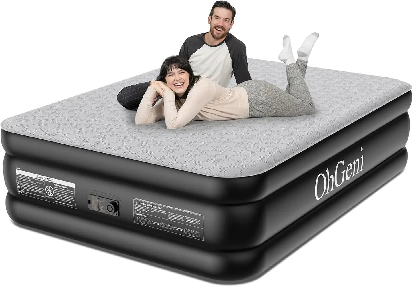 Air Mattress With Built In Pump For Quick Setup Comfort