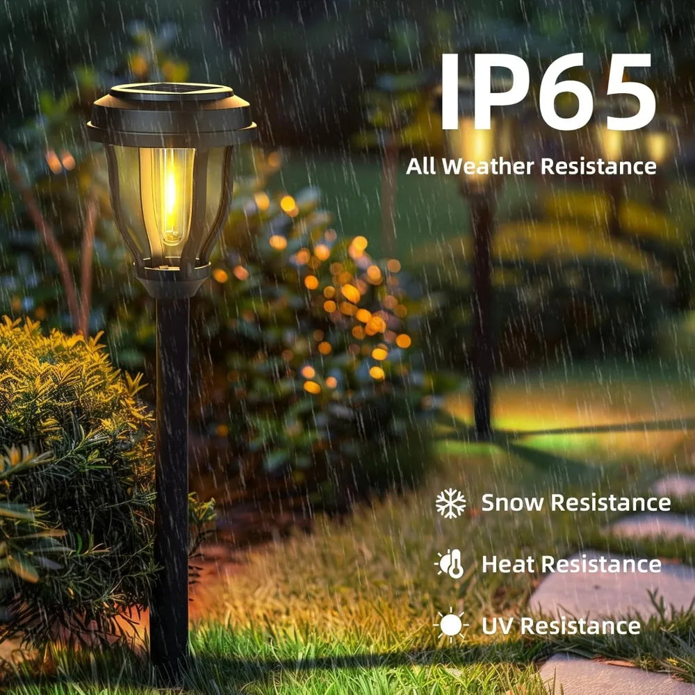 EcoBright Solar Pathway Lights for Effortless Outdoor Illumination