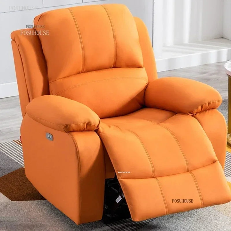ComfortPro Multifunctional Reclining Sofa with Electric Rocking Feature