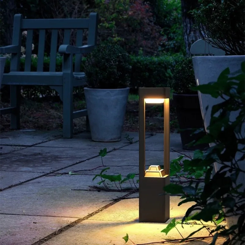 Solar Powered Path Lights for Elegant Outdoor Illumination