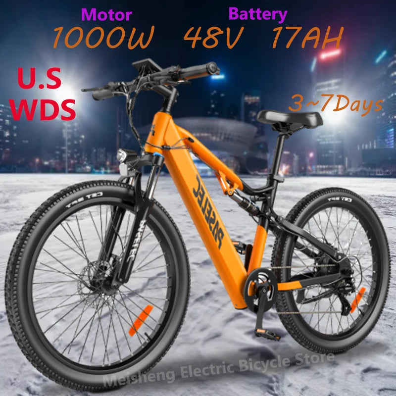 GS9 Plus Off-Road Electric Bike with Powerful 1000W Motor