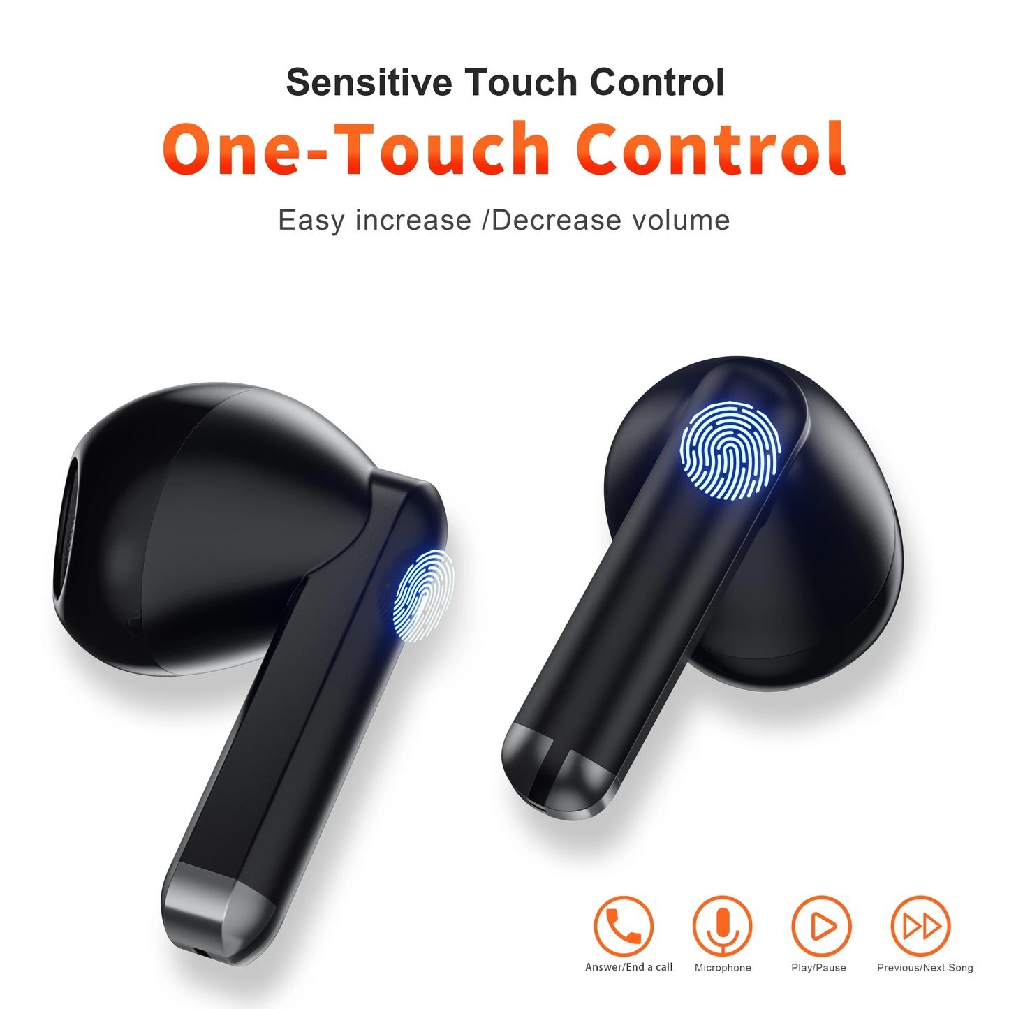 QERE E28 Wireless Headphones with Bluetooth 5.3 and Low Latency