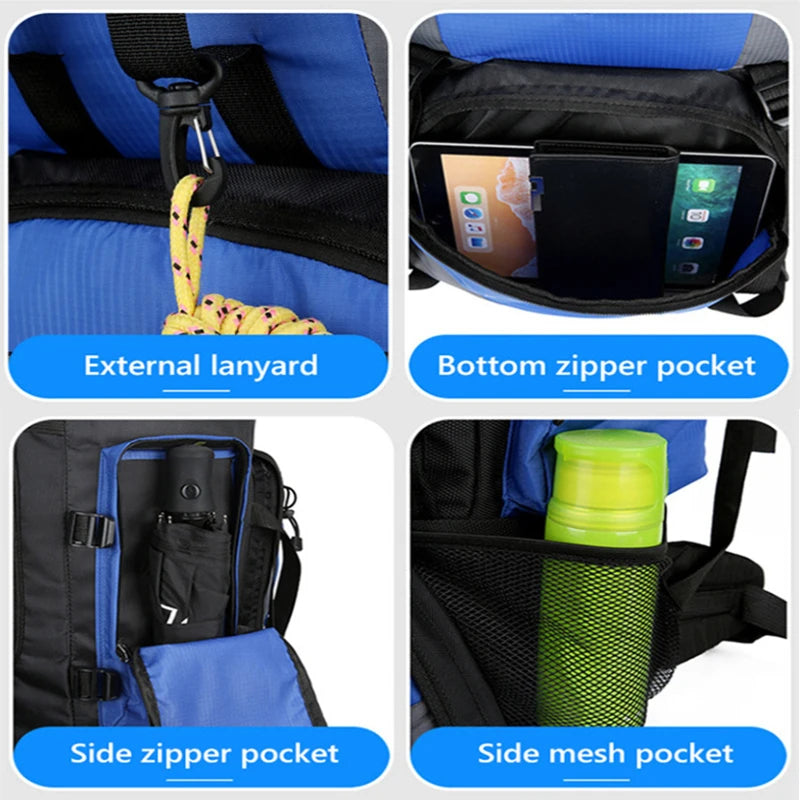 AdventurePro 90L Waterproof Hiking Backpack for Ultimate Comfort