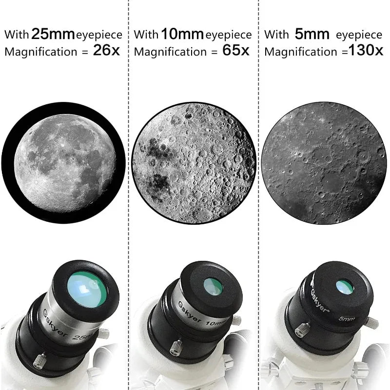 YTYIN 130EQ Reflector Telescope for Night Sky Exploration