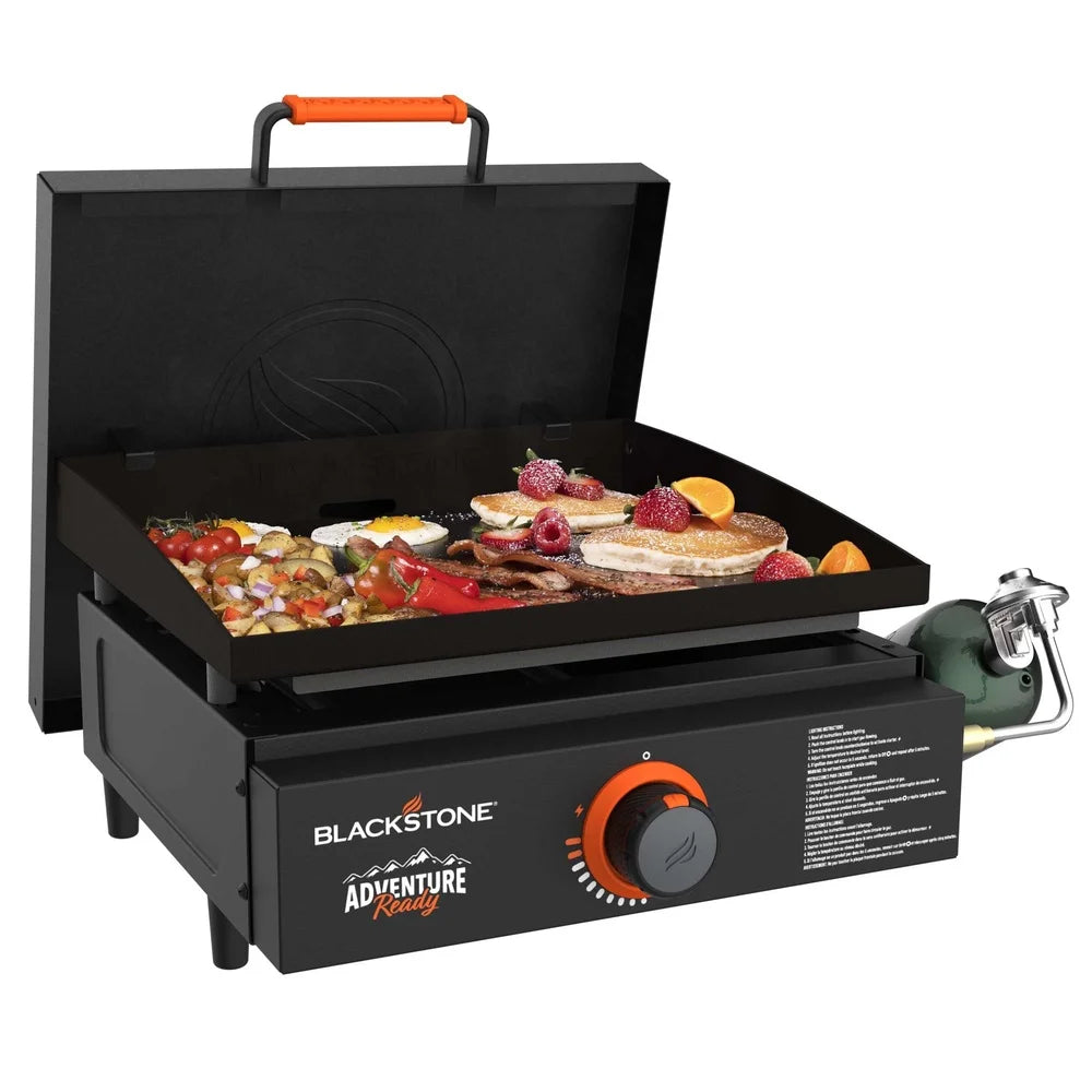 Portable Propane Griddle Durable Steel For Outdoor Cooking