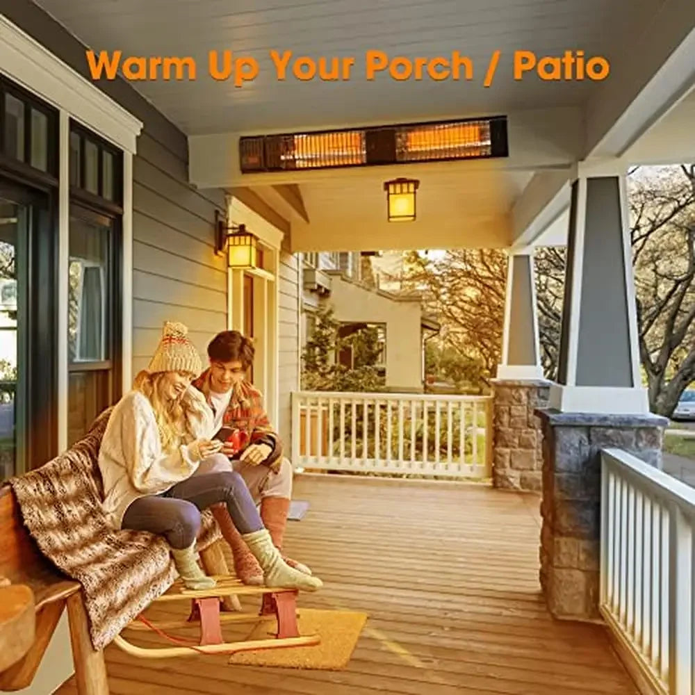 Infrared Patio Heater 3000W Carbon Fiber Instant Outdoor