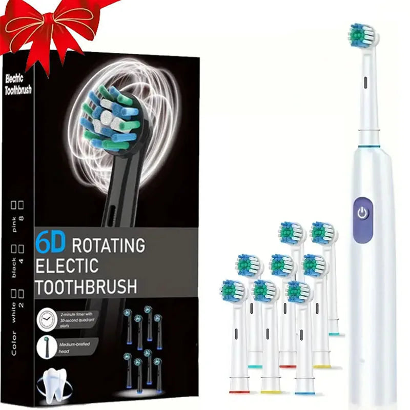 SmartClean Rotating Electric Toothbrush for Superior Dental Care
