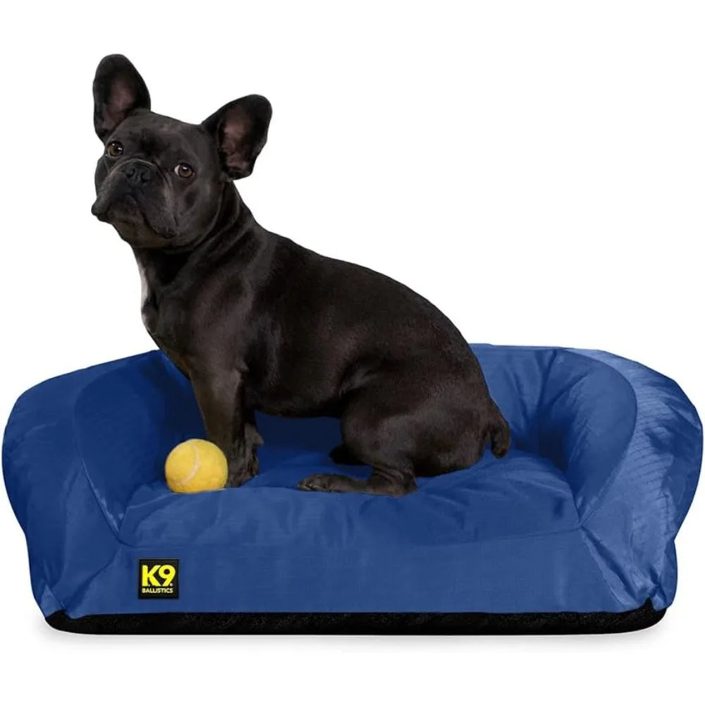 Durable Water Resistant Dog Bed with Nonskid Bottom