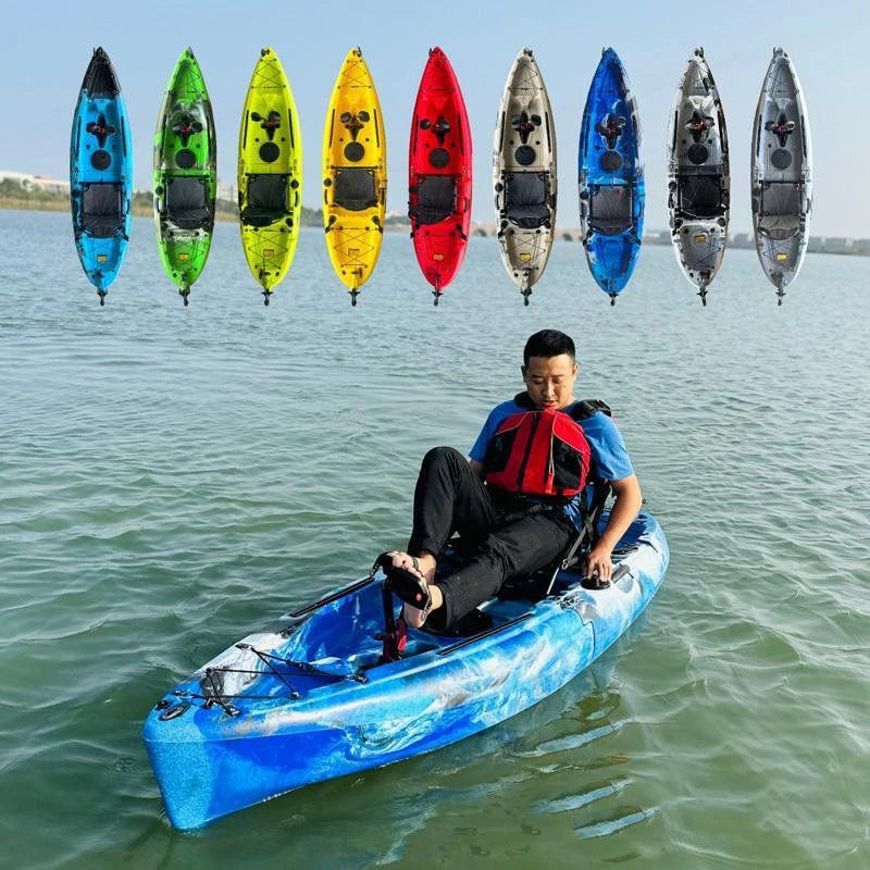 Portable LLDPE Kayak Canoe With Split Shell For Solo Tandem