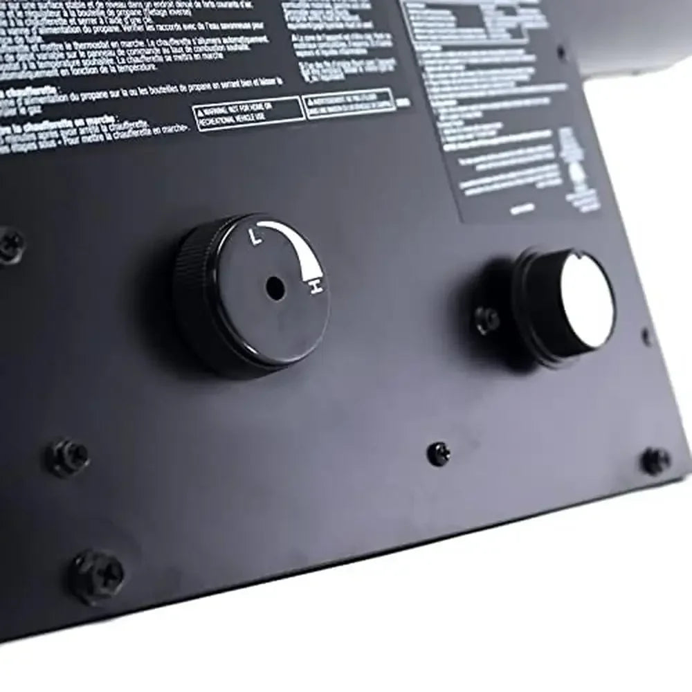 Portable Propane Forced Air Heater With Quiet Burners