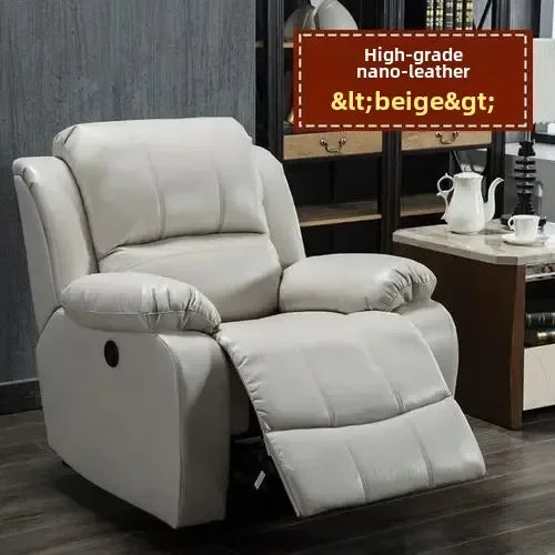 ComfortPro Multifunctional Reclining Sofa with Electric Rocking Feature