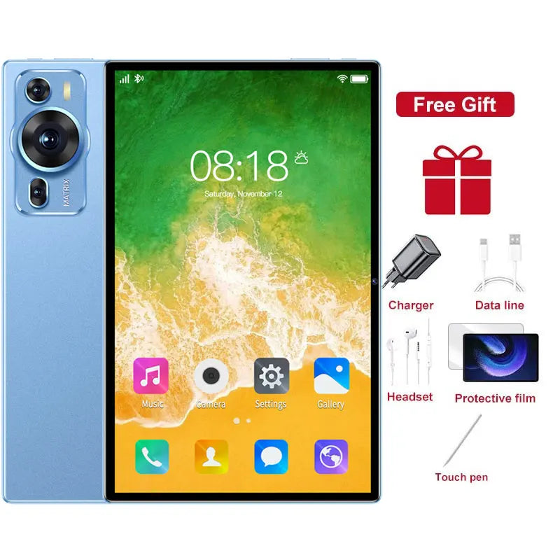 P60 Pro Tablet 10 Inch Android14 5G Long Battery Kids