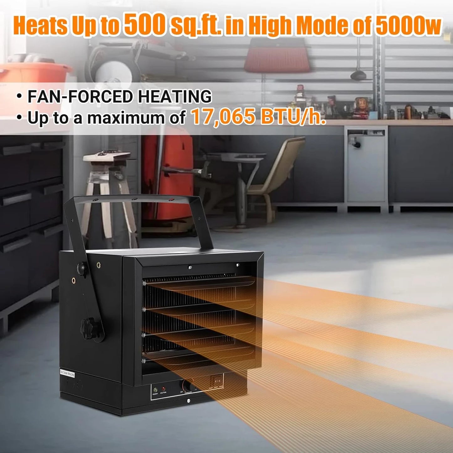 Ceiling Mount Garage Heater 5000 7500W 240V Fast Warmth