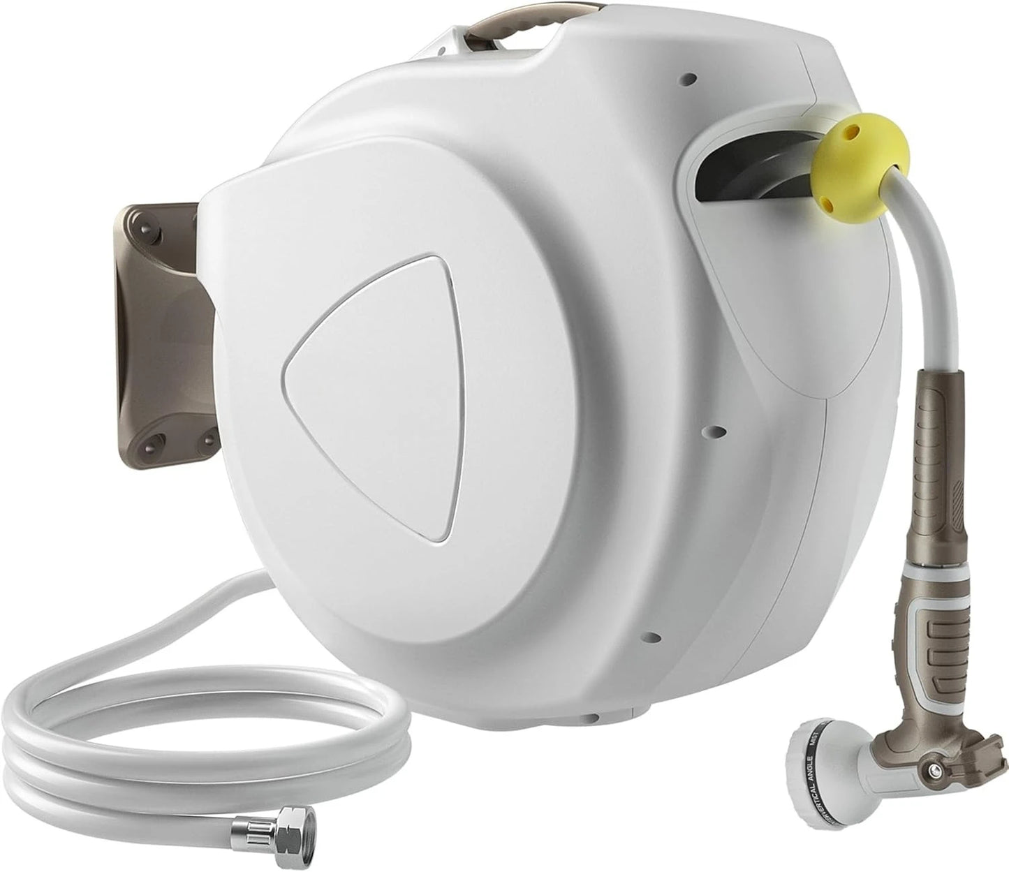 Retractable Garden Hose Reel Automatic Rewind Wall Mount