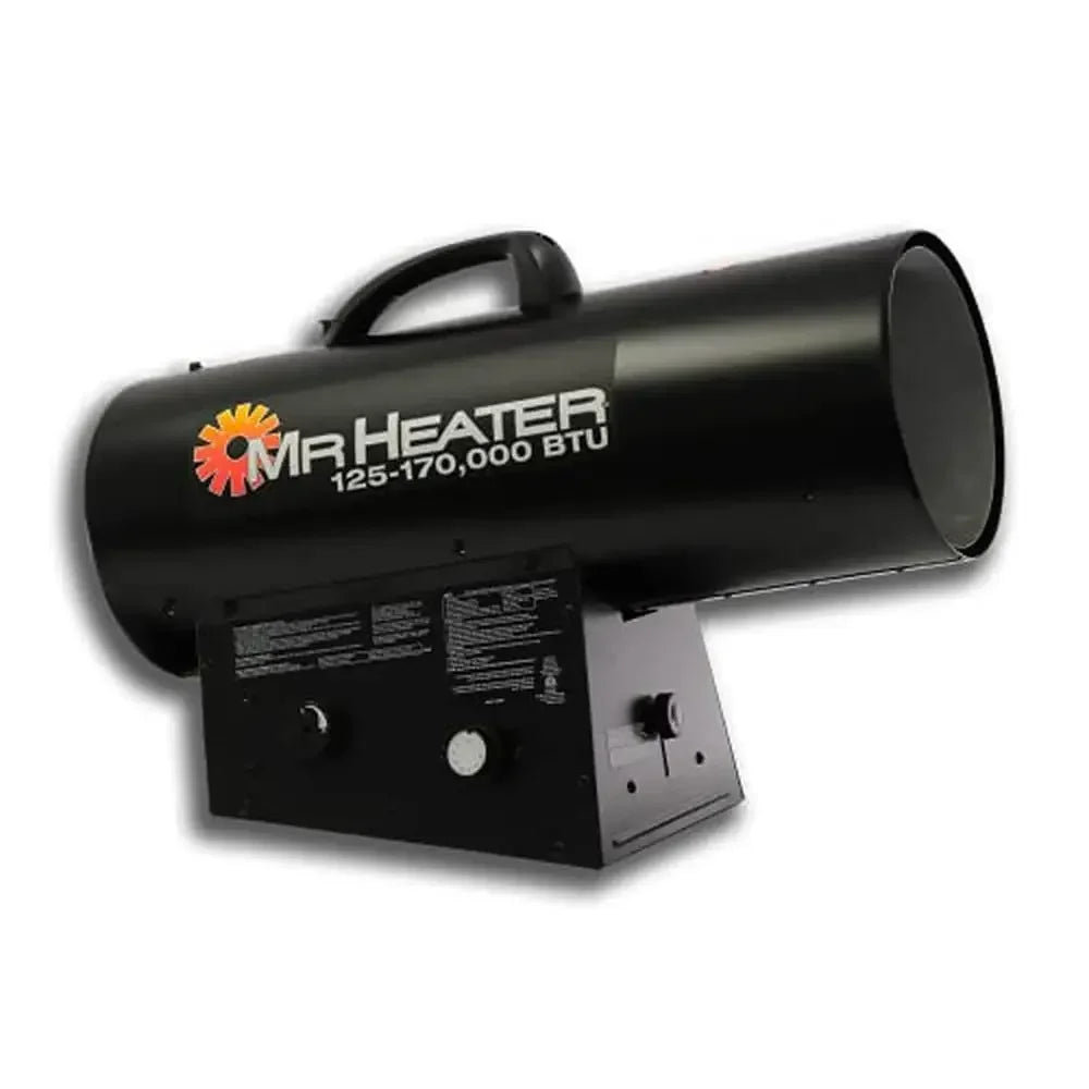 Portable Propane Forced Air Heater With Quiet Burners