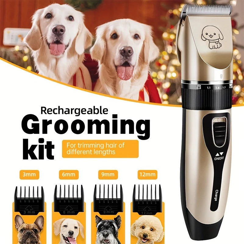 PetGroom Electric Precision Clippers for Easy Home Grooming