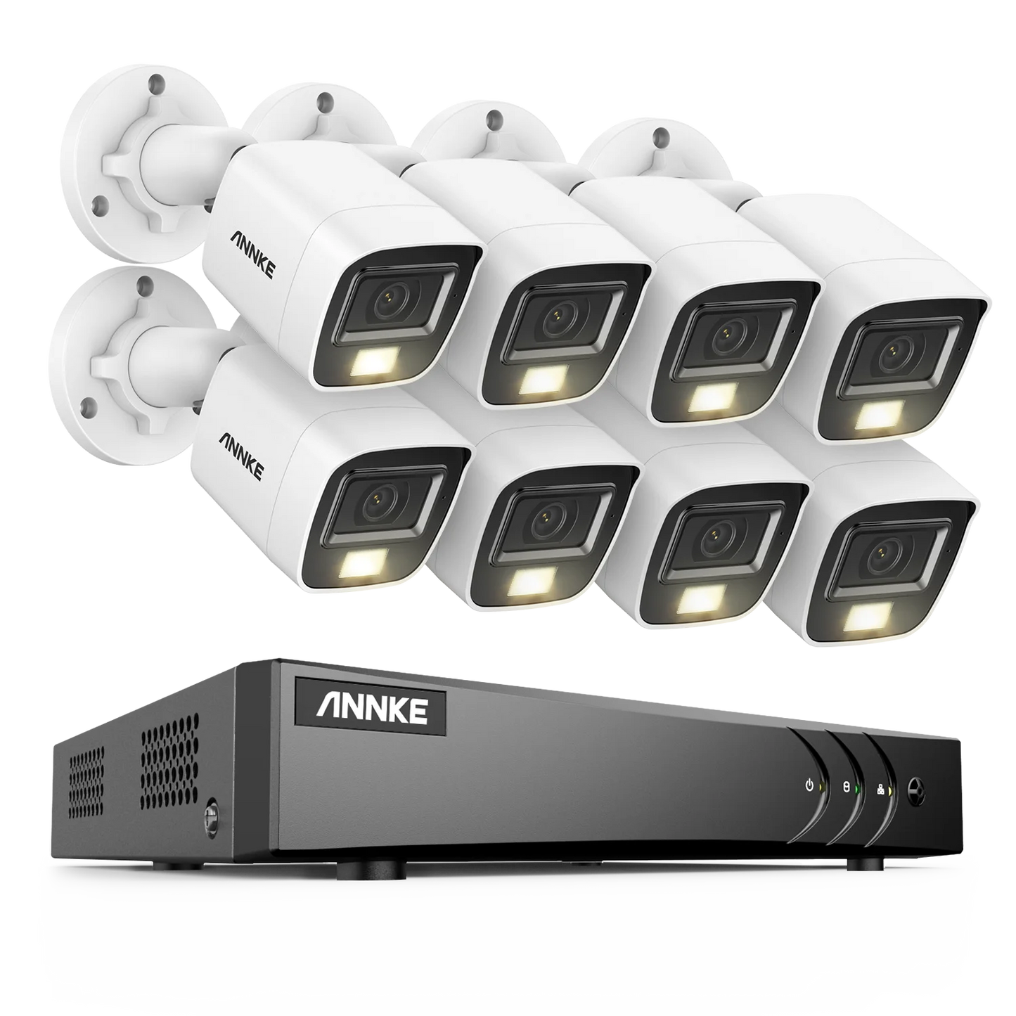 ANNKE 5MP DVR Security Camera System Kit With 8 Cameras