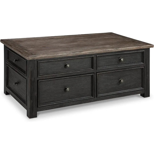 Tyler Creek Lift Top Coffee Table with Stylish Farmhouse Design